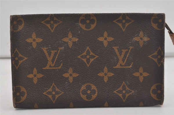 Authentic Louis Vuitton Monogram Pouch For Bucket PM LV 6725I