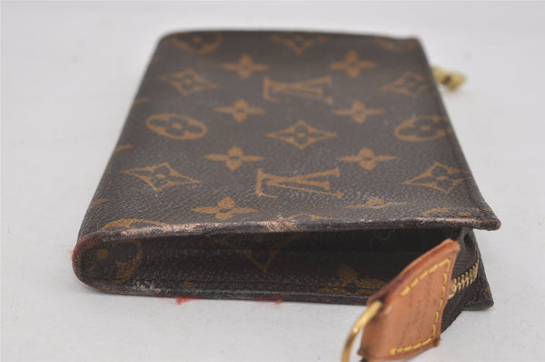 Authentic Louis Vuitton Monogram Pouch For Bucket PM LV 6725I