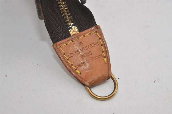 Authentic Louis Vuitton Monogram Pouch For Bucket PM LV 6725I