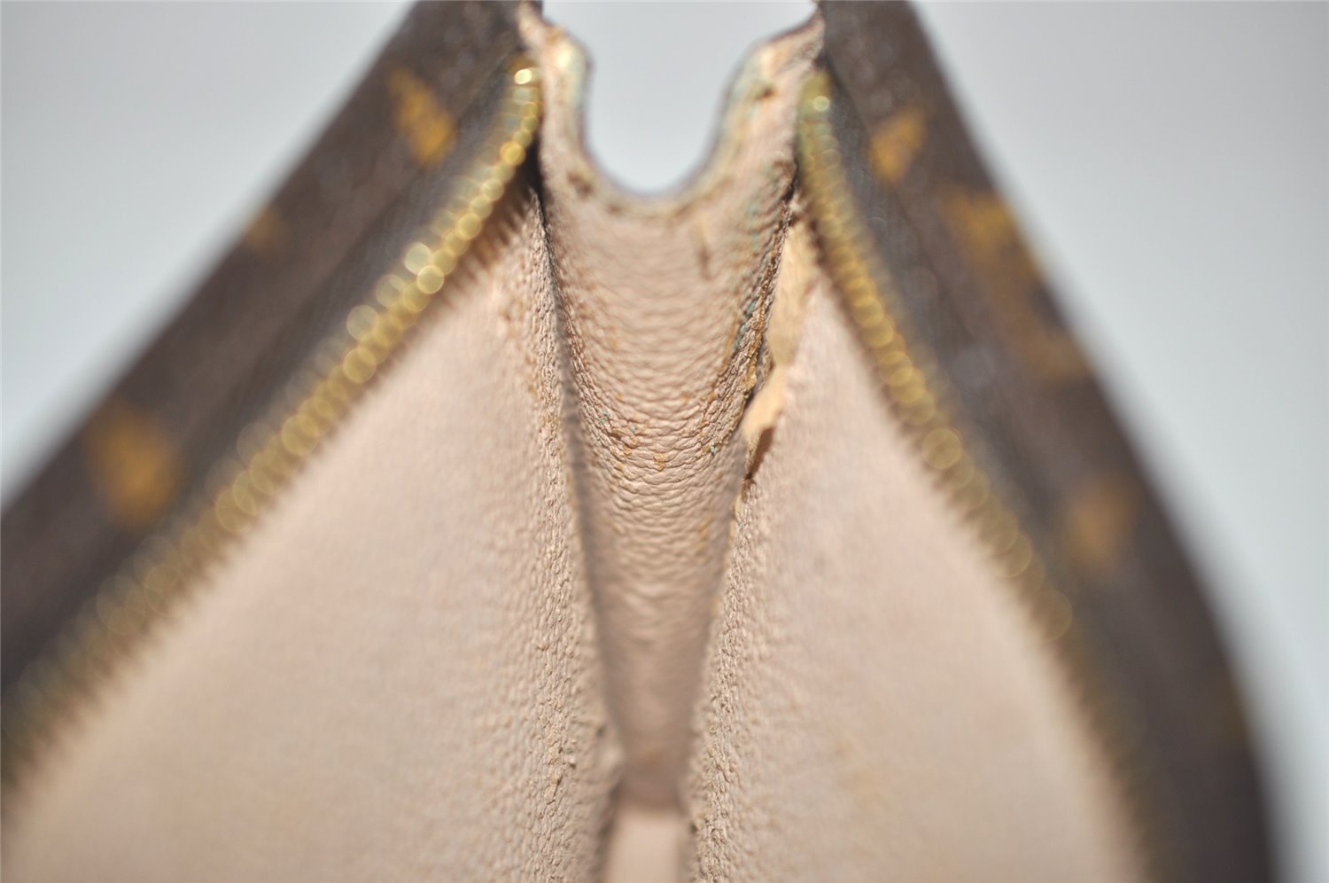 Authentic Louis Vuitton Monogram Pouch For Bucket PM LV 6725I