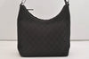 Authentic GUCCI Shoulder Hand Bag Purse GG Canvas Leather 28335 Brown 6725J