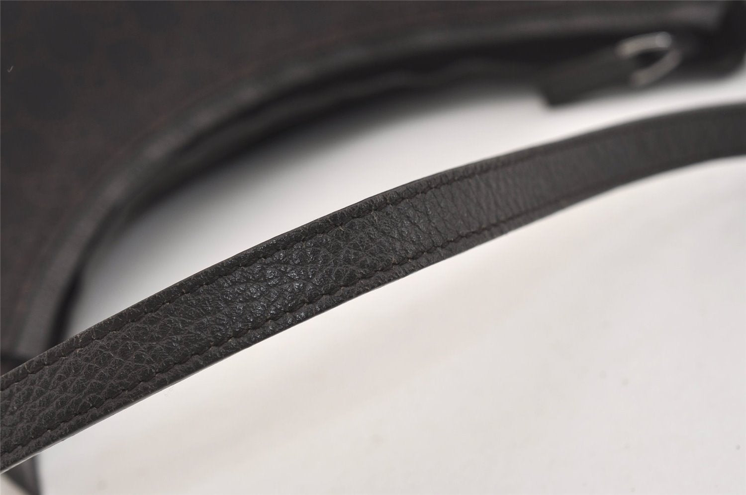 Authentic GUCCI Shoulder Hand Bag Purse GG Canvas Leather 28335 Brown 6725J