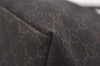 Authentic GUCCI Shoulder Hand Bag Purse GG Canvas Leather 28335 Brown 6725J