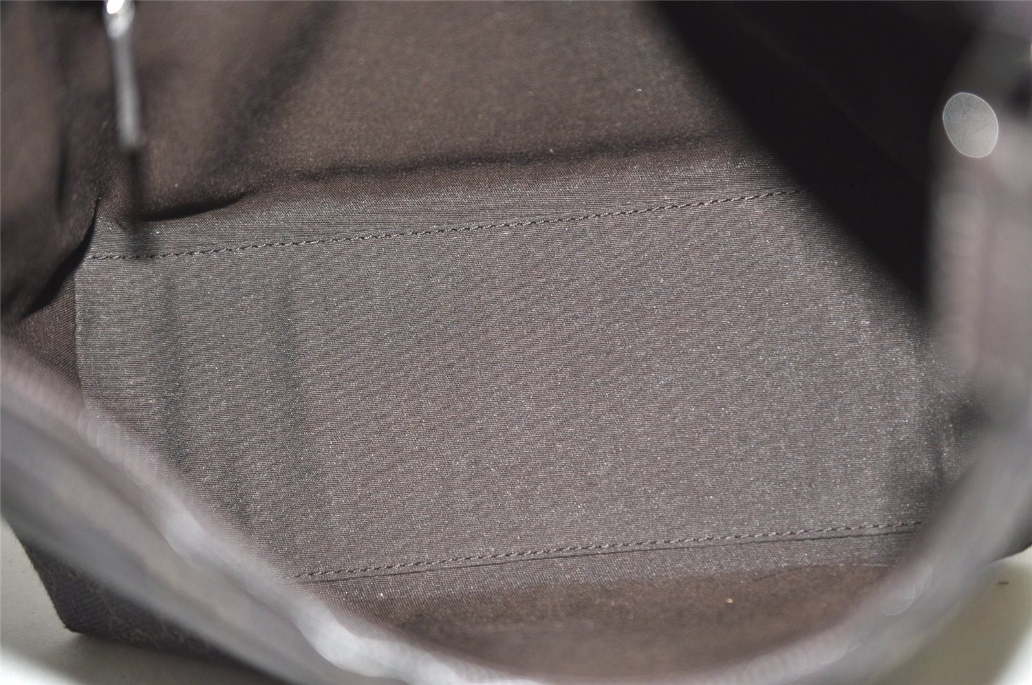 Authentic GUCCI Shoulder Hand Bag Purse GG Canvas Leather 28335 Brown 6725J