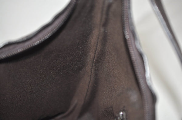 Authentic GUCCI Shoulder Hand Bag Purse GG Canvas Leather 28335 Brown 6725J