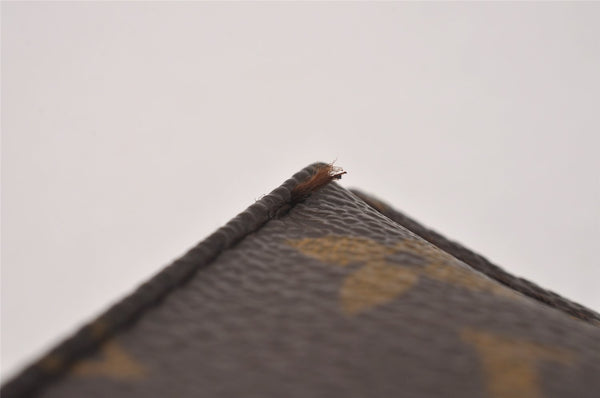 Authentic Louis Vuitton Monogram Poche Toilette 15 M47546 Cosmetics Pouch 6726I