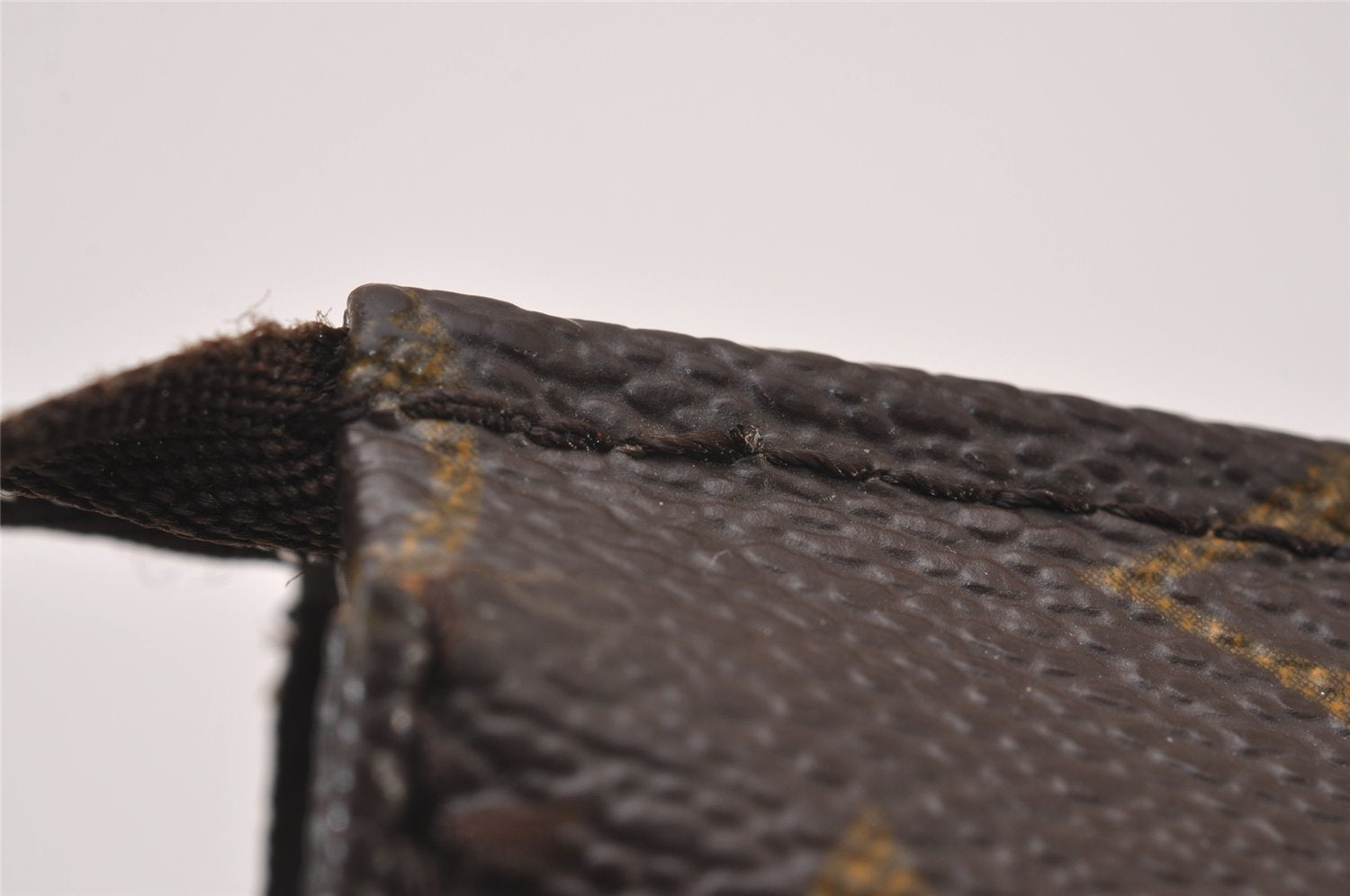 Authentic Louis Vuitton Monogram Poche Toilette 15 M47546 Cosmetics Pouch 6726I