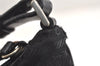 Authentic PRADA Vintage Nylon Tessuto Leather Shoulder Bag Purse Black 6726J