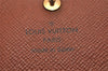 Authentic Louis Vuitton Monogram Porte Monnaie Zip Bifold Wallet M61735 LV 6728J