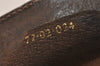 Authentic GUCCI Web Sherry Line Shoulder Cross Bag GG PVC Leather Brown 6729J