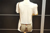 Authentic GUCCI Web Sherry Line Shoulder Cross Bag GG PVC Leather Brown 6729J