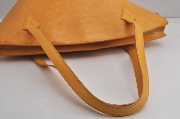 Auth Louis Vuitton Epi Saint Jacques Shopping Shoulder Bag M52269 Yellow 6730J