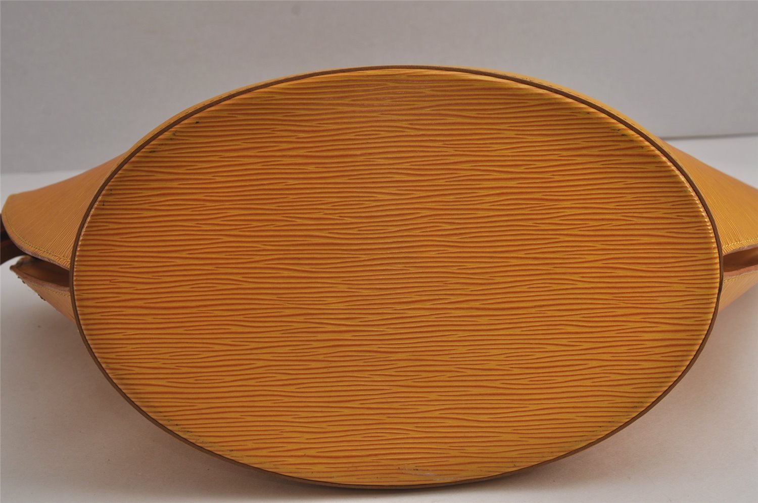 Auth Louis Vuitton Epi Saint Jacques Shopping Shoulder Bag M52269 Yellow 6730J