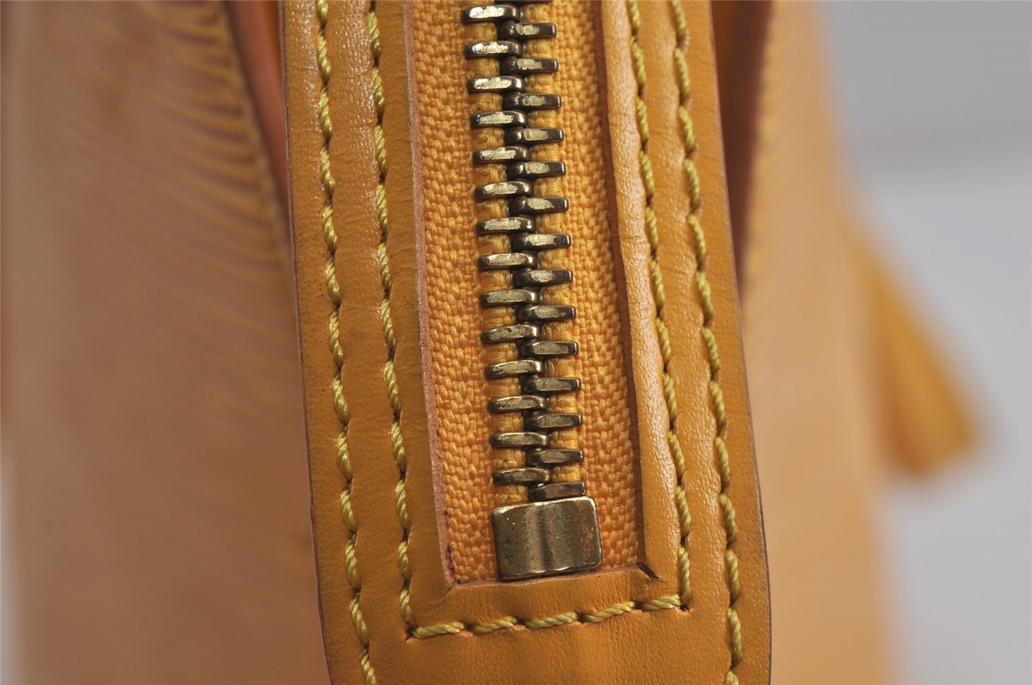 Auth Louis Vuitton Epi Saint Jacques Shopping Shoulder Bag M52269 Yellow 6730J