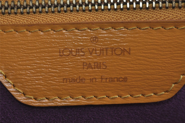 Auth Louis Vuitton Epi Saint Jacques Shopping Shoulder Bag M52269 Yellow 6730J