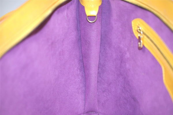 Auth Louis Vuitton Epi Saint Jacques Shopping Shoulder Bag M52269 Yellow 6730J