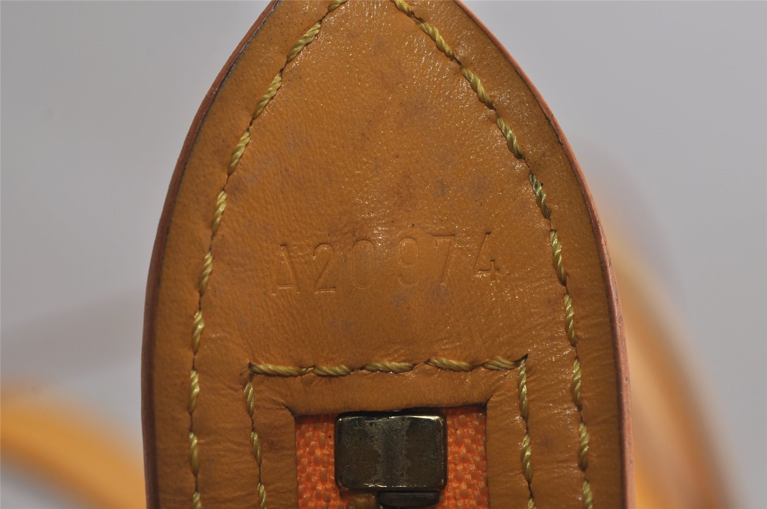 Auth Louis Vuitton Epi Saint Jacques Shopping Shoulder Bag M52269 Yellow 6730J