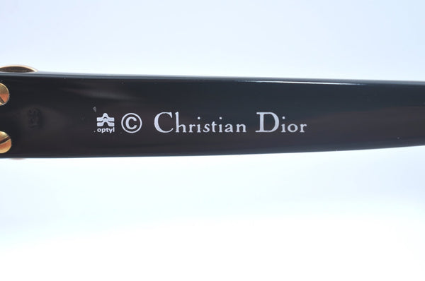 Authentic Christian Dior Vintage Sunglasses 2906A Plastic Black CD 6732J