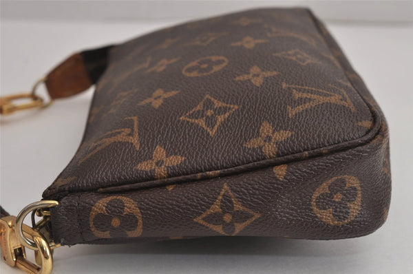 Authentic Louis Vuitton Monogram Pochette Accessoires Shoulder Cross Pouch 6733J