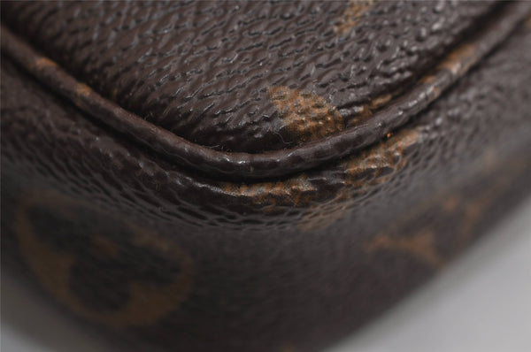 Authentic Louis Vuitton Monogram Pochette Accessoires Shoulder Cross Pouch 6733J