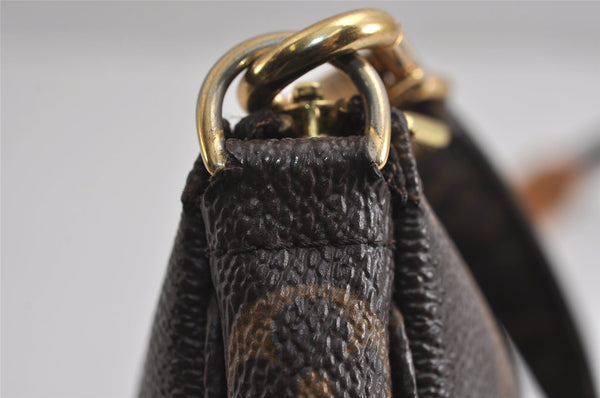 Authentic Louis Vuitton Monogram Pochette Accessoires Shoulder Cross Pouch 6733J