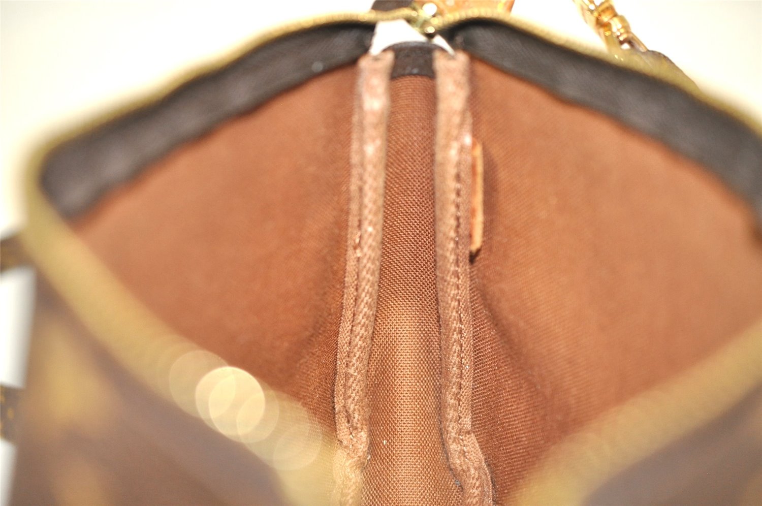 Authentic Louis Vuitton Monogram Pochette Accessoires Shoulder Cross Pouch 6733J