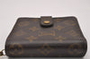 Authentic Louis Vuitton Monogram Compact Zip Bifold Wallet Purse M61667 LV 6734I
