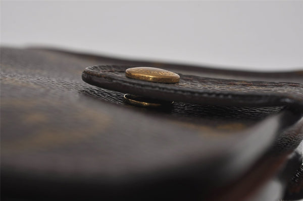 Authentic Louis Vuitton Monogram Compact Zip Bifold Wallet Purse M61667 LV 6734I