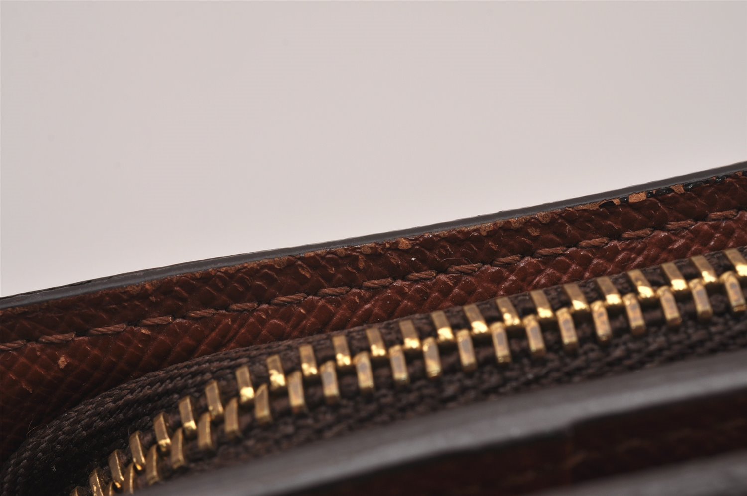 Authentic Louis Vuitton Monogram Compact Zip Bifold Wallet Purse M61667 LV 6734I