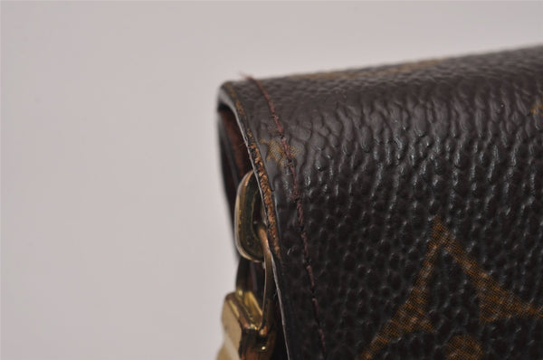 Authentic Louis Vuitton Monogram Compact Zip Bifold Wallet Purse M61667 LV 6734I