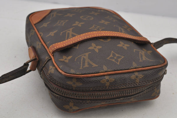 Authentic Louis Vuitton Monogram Danube Shoulder Cross Body Bag M45266 LV 6734J