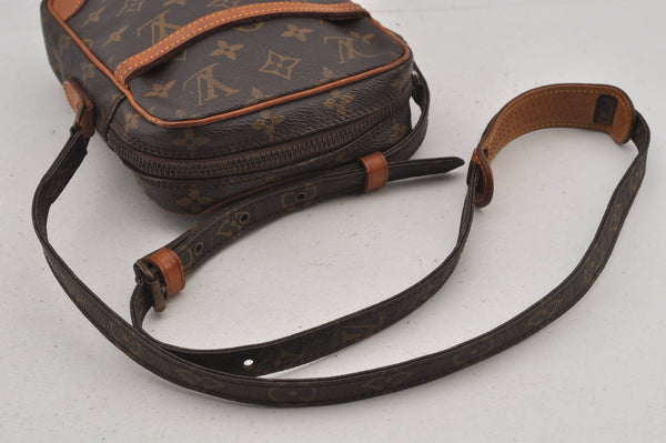 Authentic Louis Vuitton Monogram Danube Shoulder Cross Body Bag M45266 LV 6734J