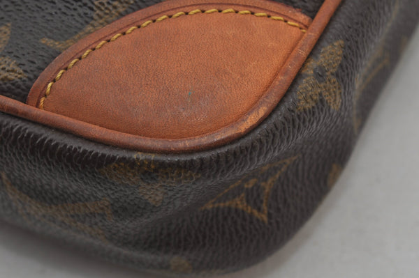 Authentic Louis Vuitton Monogram Danube Shoulder Cross Body Bag M45266 LV 6734J