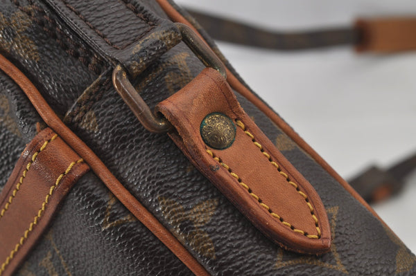 Authentic Louis Vuitton Monogram Danube Shoulder Cross Body Bag M45266 LV 6734J