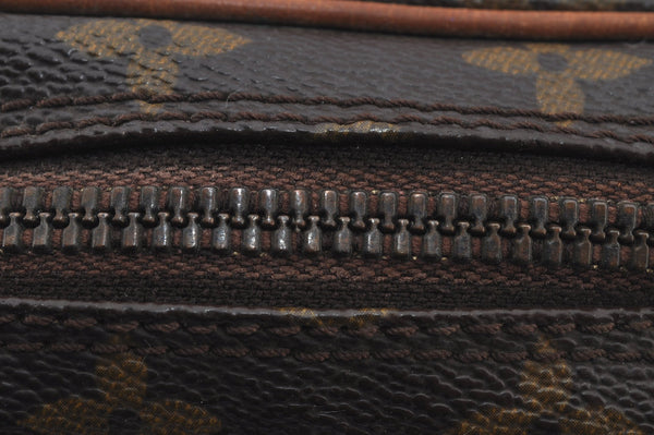 Authentic Louis Vuitton Monogram Danube Shoulder Cross Body Bag M45266 LV 6734J