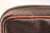 Authentic ETRO Paisley Briefcase Business Bag PVC Leather Bordeaux Junk 6734K