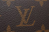 Authentic Louis Vuitton Monogram Bifold Wallet Pass Case Purse Brown LV 6736I