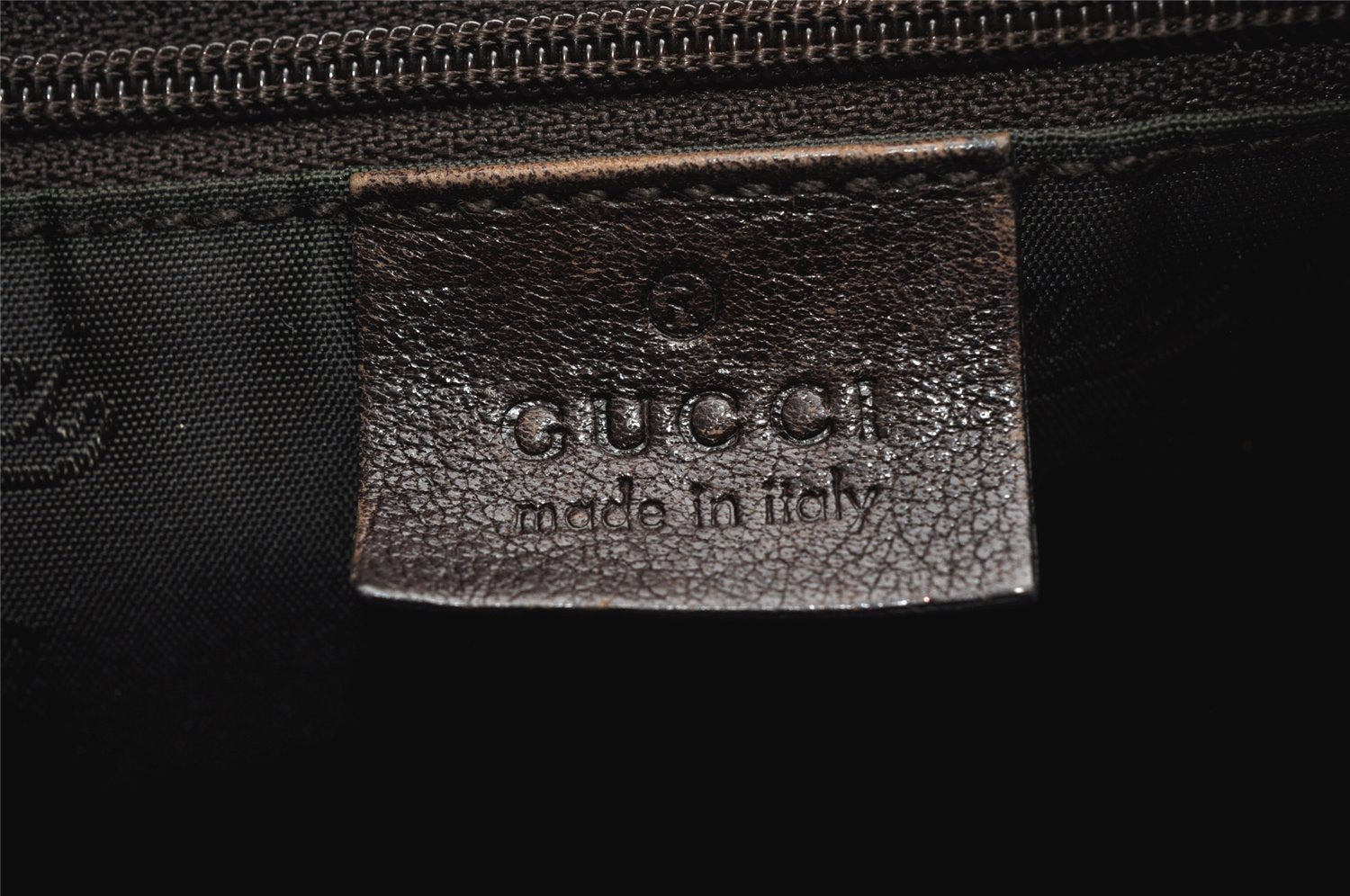 Authentic GUCCI GG Crystal Duchessa Line Shoulder Bag PVC Leather Brown 6737K