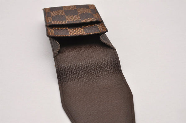 Authentic Louis Vuitton Damier Etui Cigarette Case N63024 LV 6738I