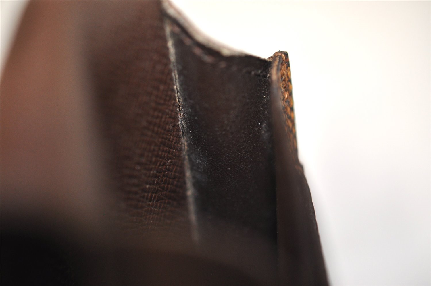 Authentic Louis Vuitton Damier Etui Cigarette Case N63024 LV 6738I