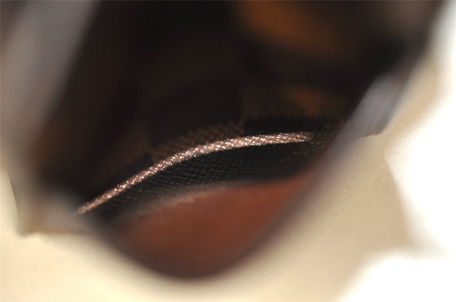 Authentic Louis Vuitton Damier Etui Cigarette Case N63024 LV 6738I