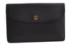 Authentic Louis Vuitton Epi Montaigne 23 Clutch Hand Bag Black M52662 LV 6738J