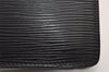 Authentic Louis Vuitton Epi Montaigne 23 Clutch Hand Bag Black M52662 LV 6738J