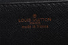 Authentic Louis Vuitton Epi Montaigne 23 Clutch Hand Bag Black M52662 LV 6738J