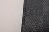 Authentic Louis Vuitton Vintage Damier Graphite Pouch Purse Black 6750I