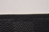 Authentic Louis Vuitton Vintage Damier Graphite Pouch Purse Black 6750I