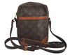 Authentic Louis Vuitton Monogram Danube Shoulder Cross Body Bag M45266 LV 6750J