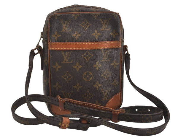 Authentic Louis Vuitton Monogram Danube Shoulder Cross Body Bag M45266 LV 6750J