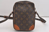 Authentic Louis Vuitton Monogram Danube Shoulder Cross Body Bag M45266 LV 6750J