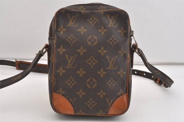 Authentic Louis Vuitton Monogram Danube Shoulder Cross Body Bag M45266 LV 6750J